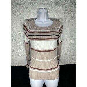 Express Women's Light Brown Pullover Sweater Size M